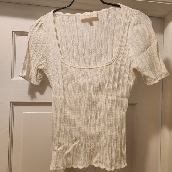 Sezane Anil Knit Top M - Picture 2 of 3